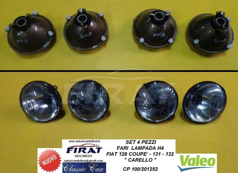 FARO FIAT 128 COUPE' - 131 - 132 H4 VALEO